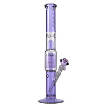 Premium 6-Arm Perc Cylinder Hookah Glass Smoking Water Pipes (ES-GB-377)